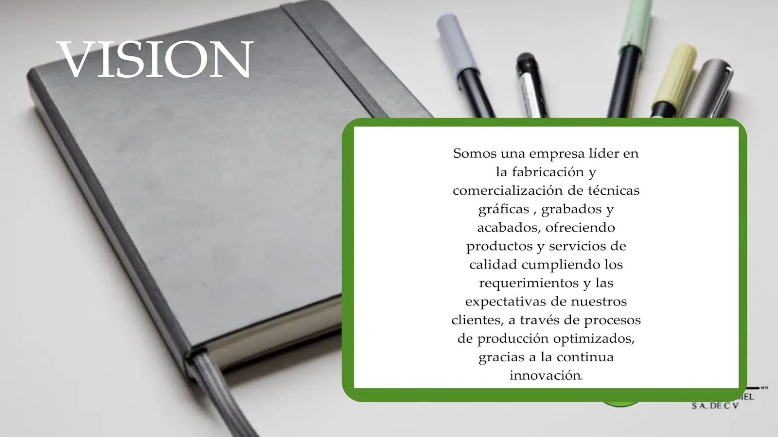 Fabricación y Comercialización de Agendas Personalizadas