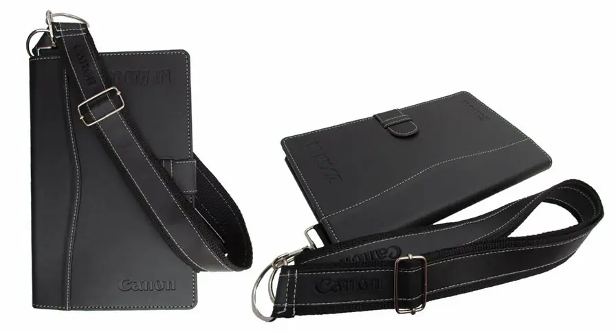 Carpeta de piel, Carpetas de curpiel, Carpeta lateral con asa de hombro