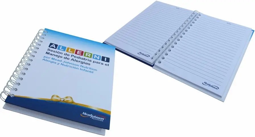 Cuadernos personalizados, Cuadernos pasta dura, Cuaderno con arillo, Cuadernos pasta dura con publicidad