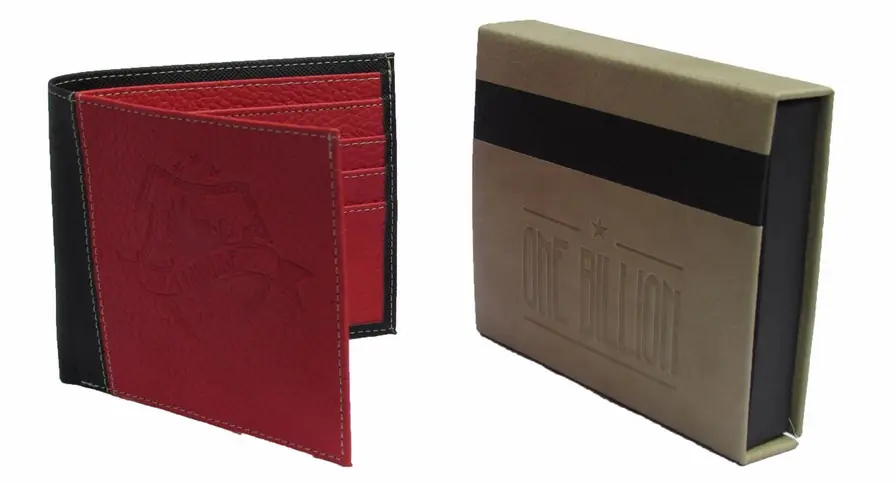 Carteras personalizadas, Billeteras para hombres, Cartera de bolsillo con estuche